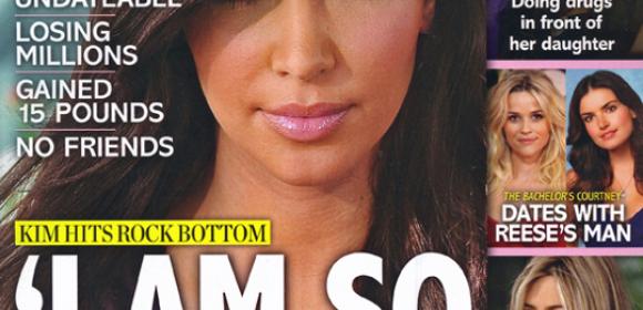 Kim Kardashian on the Brink of a Meltdown: Undateable, Fatter and Alone
