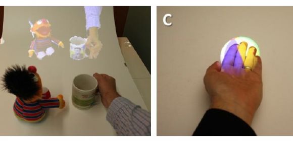 Kinect Powers MirageTable and Augmented Reality Sandbox Projects