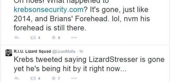 Lizard Squad Takes Aim and Fires at KrebsOnSecurity