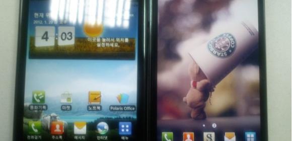 LG’s Optimus Vu Next to Samsung’s Galaxy Note