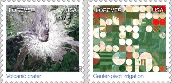 Landsat Data Make Their Way onto Postal Stamps