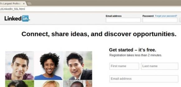 LinkedIn Phishing Uses HTML File to Steal Credentials