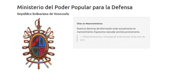 LulzSec Peru Hacks Venezuelan Ministry of Defense Website