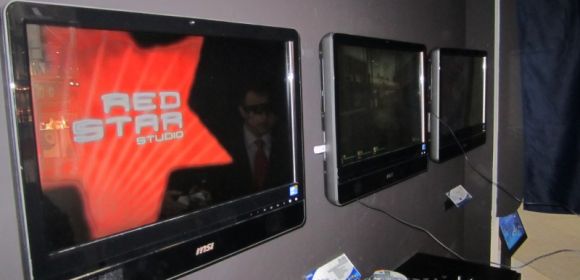 MSI Demoes Its New 3D AiO at CeBIT