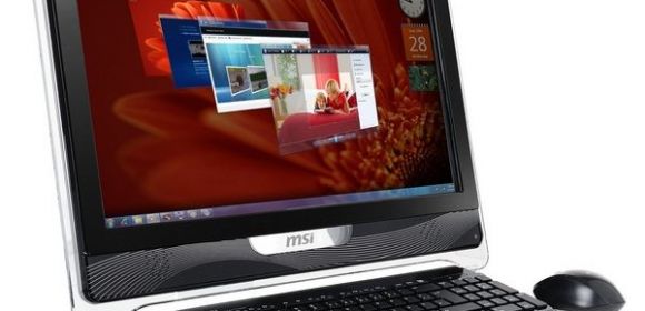 MSI Releases New Flagship All-In-One Multi-Touch Desktop PC, the 21.5-Inch Wind Top