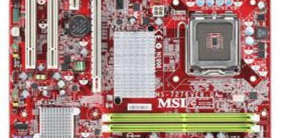 MSI Is Vista Ready! New Motherboards