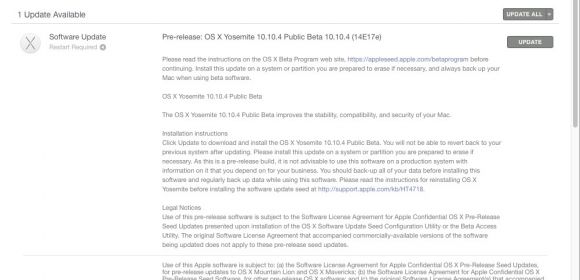 Mac OS X 10.10.4 Yosemite Public Beta 2 Is Now Available for Download