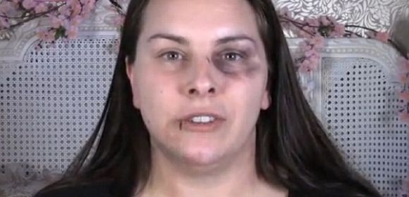 Makeup Artist Takes Stand Against Domestic Violence with Chilling Video