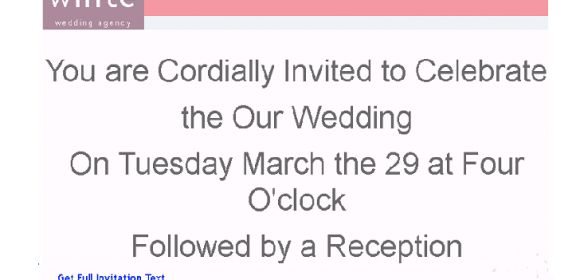 Malware Alert: You Are Invited to Our Wedding