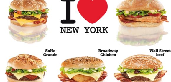 McDonald’s Introduces I Love New York Line of Burgers