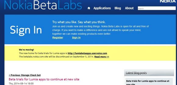 Microsoft Is Closing Nokia Beta Labs, Trials Move to UserVoice