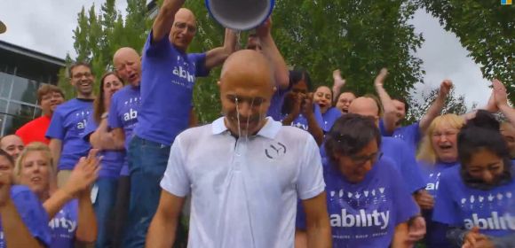 Microsoft’s CEO Takes the Ice Bucket Challenge, Wants Larry Page to Do It Too – Video