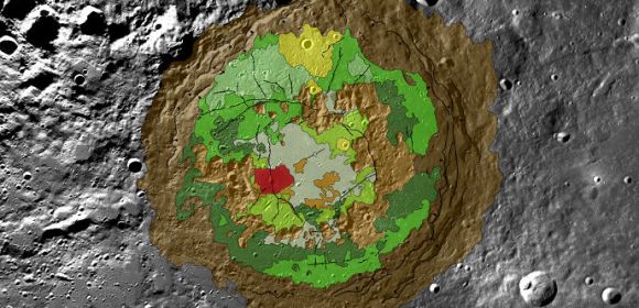 Moon's Schrödinger Basin Gets Geological Map