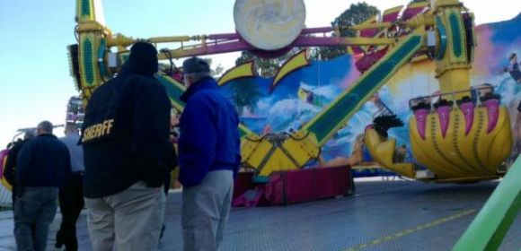 N.C. State Fair Ride Turns Upside Down, Five People Fall 20 Feet (6 Meters)