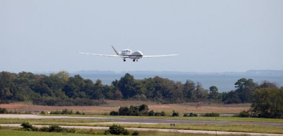 NASA UAV Probe Hurricane Leslie