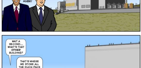 NSA's Problems in Storing so Much Data - Comic