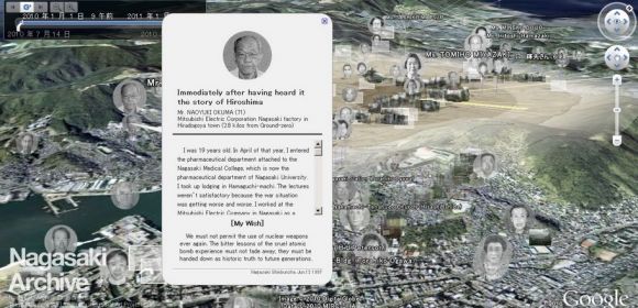 Nagasaki Archive Uses Google Earth to Preserve the Accounts of Survivors
