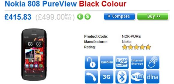 Nokia 808 PureView Possibly Arriving in the UK on August 6