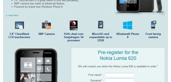 Nokia Lumia 620 Coming Soon to the UK