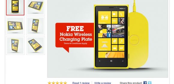 Nokia Lumia 920 Available at £459.95 in the UK