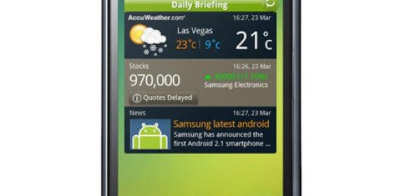 O2 UK's Galaxy S Tastes Froyo on November 15th, X10 Gets Android 2.1
