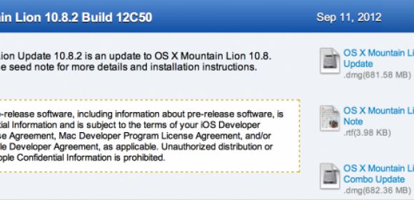 OS X 10.8.2 Mountain Lion Approaching Final Release