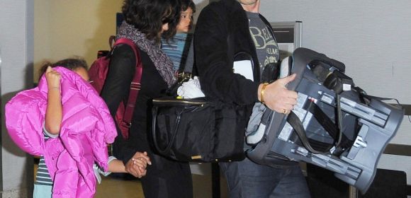 Olivier Martinez Investigated for Battery After Hitting LAX Employee with Baby Carrier