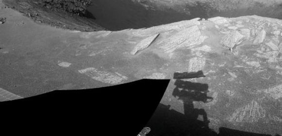 Opportunity Will Spend New Year's Eve at Santa Maria Crater