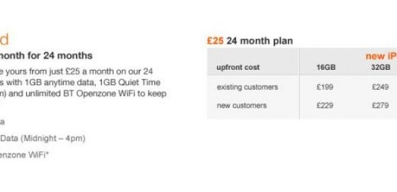 Orange UK Reveals Pricing for the New iPad