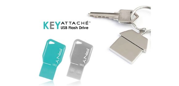 PNY Announces Key Attache USB Flash Drives