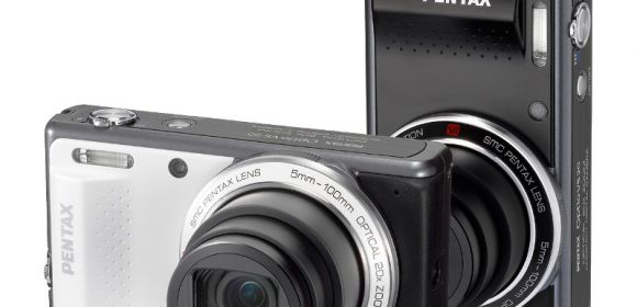 Pentax Optio VS20 Digital Camera Packs Dual Shutter Buttons