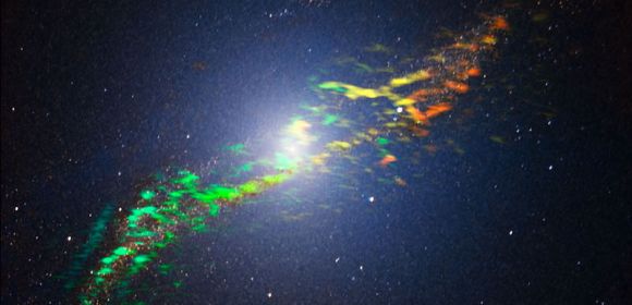Photo: Centaurus A in Radio Wavelengths