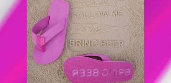 Photo of Flip-Flops That Make People Follow You with Beer Goes Viral