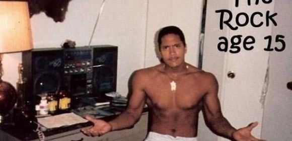 Photo of the Day: Dwayne “The Rock” Johnson Was Ripped at 15 Too
