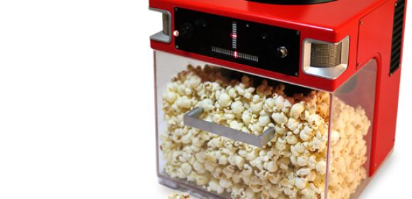 Popinator Shoots Popcorn into Your Mouth When Ordered (Video)