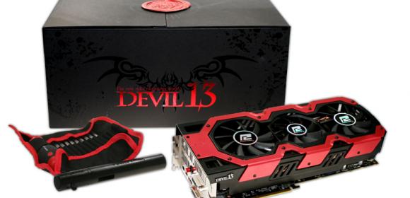 PowerColor Devil 13 HD7990, First Dual-Tahiti AMD Graphics Card