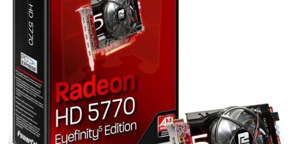 PowerColor Launches HD 5770 with Eyefinity 5