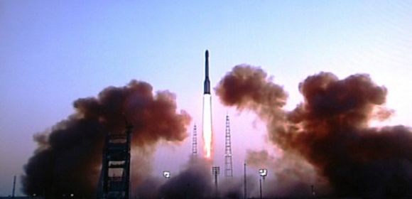 Proton Rocket Launches New Navigation Satellites