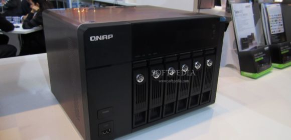 QNAP Also Demonstrates Atom-Based NAS