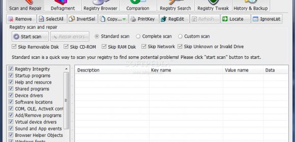 Registry Cleaning and Defragmenting