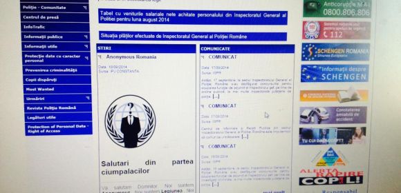 Romanian Teenagers Deface Police Website, Get Arrested