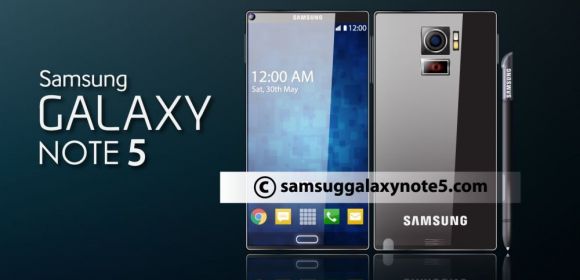 Samsung Galaxy Note 5 Concept Bundles Projector, Virtual Home Button