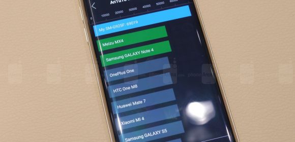 Samsung Galaxy S6 Edge Benchmark Results Are Off the Charts
