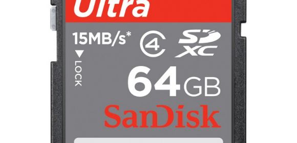 SanDisk Completes 64GB SDXC Card