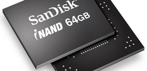 SanDisk's iNAND Embedded Flash Drives Go Beyond e.MMC 4.4