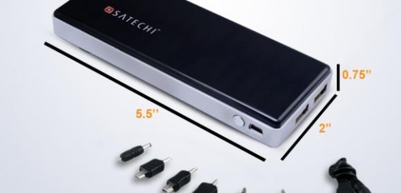 Satechi 10,000 mAh Portable Energy Station Recharges Your Devices