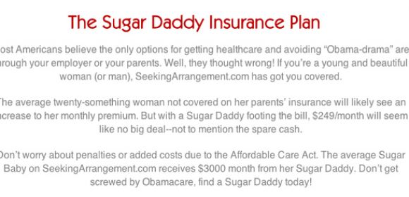 Save on Obamacare, Get a Sugar Daddy, Ad Says