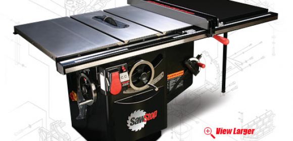 SawStop's 10" Cabinet Revolutionizes Table Saw Safety