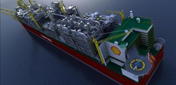 Shell Spends $13 Billion on the World's First Floating LNG Plant