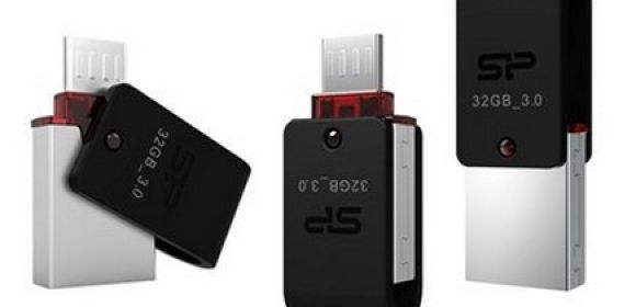 Silicon Power Launches USB 3.0 OTG Flash Drive with 360-Degree Cap